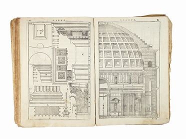  Palladio Andrea : [I quattro libri dell'architettura [...] ne' quali, dopo un breve trattato...].  - Asta Libri & Grafica - Libreria Antiquaria Gonnelli - Casa d'Aste - Gonnelli Casa d'Aste