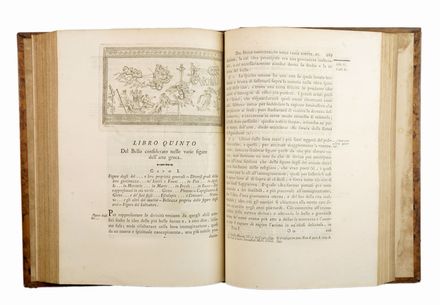  Winckelmann Johann Joachim : Storia delle Arti del disegno presso gli antichi [...] Tradotta dal tedesco e in questa edizione corretta e aumentata dall'Abate Carlo Fea. Tomo Primo (-Terzo). Arte  Carlo Fea  (Pigna, 1753 - Roma, 1836)  - Auction Books & Graphics - Libreria Antiquaria Gonnelli - Casa d'Aste - Gonnelli Casa d'Aste