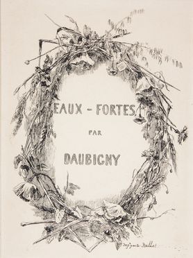  Charles Fran�ois Daubigny  (Parigi, 1817 - 1878) : Lotto composto di 14 incisioni.  - Asta Libri & Grafica - Libreria Antiquaria Gonnelli - Casa d'Aste - Gonnelli Casa d'Aste