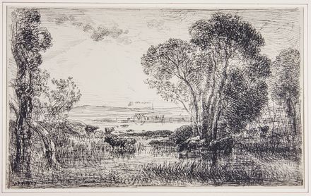  Charles Fran�ois Daubigny  (Parigi, 1817 - 1878) : Lotto composto di 14 incisioni.  - Asta Libri & Grafica - Libreria Antiquaria Gonnelli - Casa d'Aste - Gonnelli Casa d'Aste