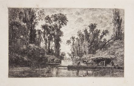  Charles Fran�ois Daubigny  (Parigi, 1817 - 1878) : Lotto composto di 14 incisioni.  - Asta Libri & Grafica - Libreria Antiquaria Gonnelli - Casa d'Aste - Gonnelli Casa d'Aste