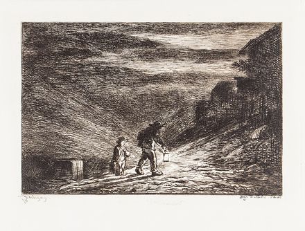  Charles Fran�ois Daubigny  (Parigi, 1817 - 1878) : Voyage en bateau.  - Asta Libri & Grafica - Libreria Antiquaria Gonnelli - Casa d'Aste - Gonnelli Casa d'Aste