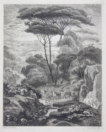  F�lix Bracquemond  (Parigi, 1833 - 1914) : Lotto composto di 8 incisioni.  - Asta Libri & Grafica - Libreria Antiquaria Gonnelli - Casa d'Aste - Gonnelli Casa d'Aste