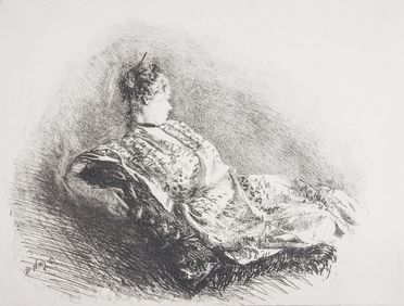  Giuseppe De Nittis  (Barletta, 1846 - Saint Germain en Laye, 1884) [e altri] : Lotto composto di 14 incisioni.  Maurice Vlaminck (De)  (Paris, 1876 - Rueil la Gadeli�re, 1958), Luc Albert Moreau  (Paris, 1882 - 1948), Albert Marquet  (Bordeaux, 1875 - Paris, 1947), Maurice Denis  (Granville, 1870 - Saint Germain en Laye, 1943), Maurice Asselin  (Orleans, 1882 - Neuilly, 1947), Ker Xavier Roussel  (Lorry-les-Metz, 1867 - 1944), Raoul Dufy  (Le Havre, 1877 - Forcalquier, 1953), Henri Theodore Fantin-Latour  (Grenoble, 1836 - Bur�, 1906), Fran�ois Antoine Maxime Lalanne  (Bordeaux, 1827 - Nogent-sur-Marne, 1886), F�lix Buhot  (Valognes, 1847 - Parigi, 1898)  - Asta Libri & Grafica - Libreria Antiquaria Gonnelli - Casa d'Aste - Gonnelli Casa d'Aste