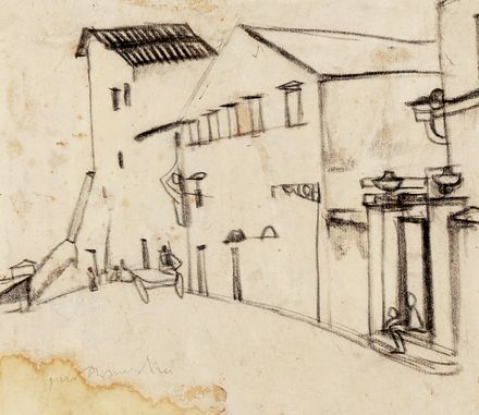  Piero Bernardini  (Firenze, 1891 - 1974) : Volto femminile.  - Asta Libri & Grafica - Libreria Antiquaria Gonnelli - Casa d'Aste - Gonnelli Casa d'Aste