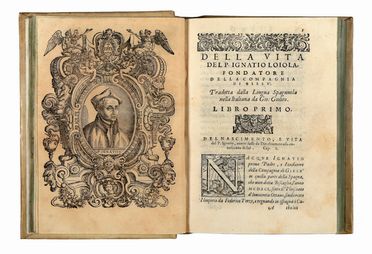  Ribadeneira Pedro : Vita del P. Ignatio Loiola, fondatore della religione della Compagnia di Gies...  - Asta Libri & Grafica - Libreria Antiquaria Gonnelli - Casa d'Aste - Gonnelli Casa d'Aste