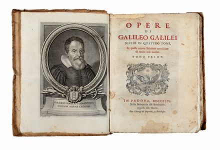  Galilei Galileo : Opere [...] divise in quattro tomi, in questa nuova edizione accresciute di molte cose inedite. Tomo primo (-quarto). Galileiana, Scienze tecniche e matematiche, Astronomia, Scienze tecniche e matematiche, Scienze tecniche e matematiche  - Auction Books & Graphics - Libreria Antiquaria Gonnelli - Casa d'Aste - Gonnelli Casa d'Aste