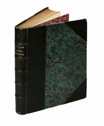  Jullien Adolphe : Richard Wagner, sa vie et ses oeuvres. Ouvreage orné de quatorze lithographies originales par Fantin-Latour...  Richard Wagner, Henri Theodore Fantin-Latour  (Grenoble, 1836 - Buré, 1906)  - Asta Libri & Grafica - Libreria Antiquaria Gonnelli - Casa d'Aste - Gonnelli Casa d'Aste