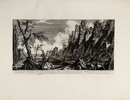  Giovanni Battista Piranesi  (Mogliano Veneto, 1720 - Roma, 1778) : Il Campo Marzio dell'antica Roma.  - Auction Books & Graphics - Libreria Antiquaria Gonnelli - Casa d'Aste - Gonnelli Casa d'Aste