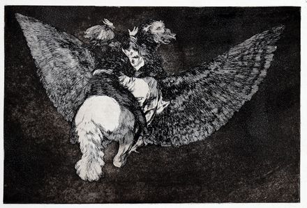  Francisco Goya y Lucientes  (Fuendetodos,, 1746 - Bordeaux,, 1828) : Los Proverbios.  - Asta Libri & Grafica - Libreria Antiquaria Gonnelli - Casa d'Aste - Gonnelli Casa d'Aste