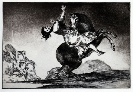  Francisco Goya y Lucientes  (Fuendetodos,, 1746 - Bordeaux,, 1828) : Los Proverbios.  - Asta Libri & Grafica - Libreria Antiquaria Gonnelli - Casa d'Aste - Gonnelli Casa d'Aste