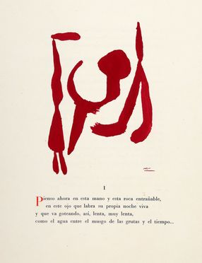  Torroella Santos Rafael : Altamira.  Joan Mir  (Montroig, 1893 - Palma di Majorca, 1983)  - Asta Libri & Grafica - Libreria Antiquaria Gonnelli - Casa d'Aste - Gonnelli Casa d'Aste