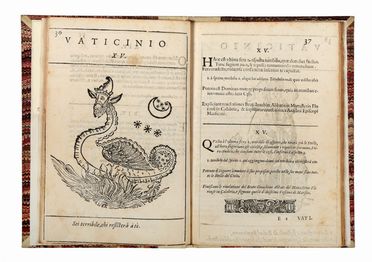  Abba Florensis Joachim : Profetie dell'Abbate Gioachino. Et di Anselmo Vescovo di Marsico. Con l'imagini in dissegno, intorno a Pontefici passati, e c'hanno à venire...  - Asta Libri & Grafica - Libreria Antiquaria Gonnelli - Casa d'Aste - Gonnelli Casa d'Aste