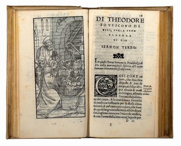  Theodoretus (vescovo di Ciro) : Sermoni dieci della providenza di Dio. Tradotti dal greco in lingua volgare.  - Asta Libri & Grafica - Libreria Antiquaria Gonnelli - Casa d'Aste - Gonnelli Casa d'Aste