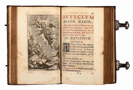 Officium Beatae Mariae Virginis, nuper reformatum, & Pii V Pont. Max. iussu editum... Religione  Girolamo Rossi  - Auction Books & Graphics - Libreria Antiquaria Gonnelli - Casa d'Aste - Gonnelli Casa d'Aste