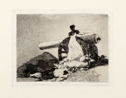  Francisco Goya y Lucientes  (Fuendetodos,, 1746 - Bordeaux,, 1828) : Los desastres de la guerra.  - Asta Libri & Grafica - Libreria Antiquaria Gonnelli - Casa d'Aste - Gonnelli Casa d'Aste