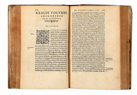  Colombo Realdo : De re Anatomica libri XV.  - Asta Libri & Grafica - Libreria Antiquaria Gonnelli - Casa d'Aste - Gonnelli Casa d'Aste