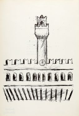  Fortini Franco : Sestina a Firenze.  Ottone Rosai  (Firenze, 1895 - Ivrea, 1957)  - Asta Libri & Grafica - Libreria Antiquaria Gonnelli - Casa d'Aste - Gonnelli Casa d'Aste