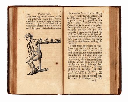  Petit Jean-Louis : L'art de guerir les maladies des os. O� l'on traite des luxations & des fractures, avec les instrumens necessaires & une machine de nouvelle invention pour les r�duire...  - Asta Libri & Grafica - Libreria Antiquaria Gonnelli - Casa d'Aste - Gonnelli Casa d'Aste