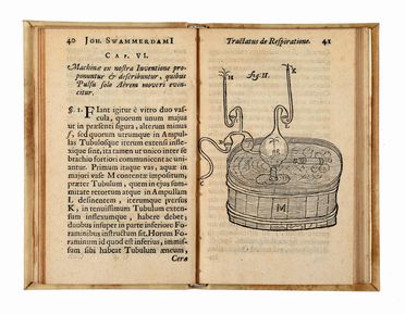  Swammerdam Jan : Tractatus physico-anatomico-medicus de respiratione usuque pulmonum.  Leonhart Fuchs  (Wemding, 1501 - Tubinga, 1566)  - Asta Libri & Grafica - Libreria Antiquaria Gonnelli - Casa d'Aste - Gonnelli Casa d'Aste
