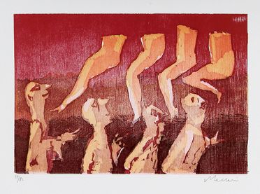  Mino Maccari  (Siena, 1898 - Roma, 1989) : Tredici incisioni.  - Auction Books & Graphics - Libreria Antiquaria Gonnelli - Casa d'Aste - Gonnelli Casa d'Aste