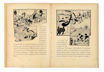  Disney Walter : Le avventure di Topolino. Storielle e illustrazioni dello Studio Walter Disney.  Cesare Pavese  (Santo Stefano Belbo, 1908 - Torino, 1950)  - Asta Libri & Grafica - Libreria Antiquaria Gonnelli - Casa d'Aste - Gonnelli Casa d'Aste