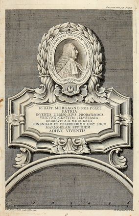  Morgagni Giovanni Battista : Opera omnia in quinque tomos divisa. Quorum operum quae antea, et ubi, et quae nunc sint edita, praefatio ostendet. Tomus primus (-quintus). Medicina  Giovanni Volpato  (Bassano del Grappa, 1735 - Roma, 1803)  - Auction Books & Graphics - Libreria Antiquaria Gonnelli - Casa d'Aste - Gonnelli Casa d'Aste