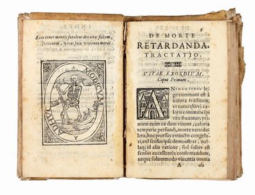  Vertua Giovanni Battista : De morte retardanda tractatio. Medicina  - Auction Books & Graphics - Libreria Antiquaria Gonnelli - Casa d'Aste - Gonnelli Casa d'Aste