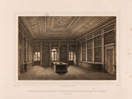  Bombelles Charles-René de : Monumenti e Munificenze di Sua Maestà la Principessa Imperiale Maria Luigia, Arciduchessa d'Austria, Duchessa di Parma, Piacenza e Guastalla. Storia locale, Architettura, Numismatica, Veduta, Storia, Diritto e Politica, Arte  Isidore Laurent Deroy, Pietro Mazza  - Auction Books & Graphics - Libreria Antiquaria Gonnelli - Casa d'Aste - Gonnelli Casa d'Aste