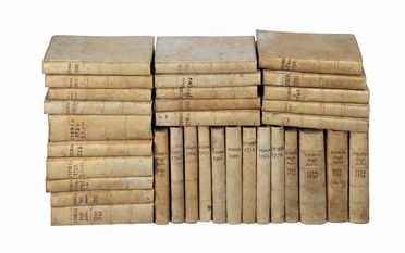 La Storia degli anni 1730 e 1731 (-1732 e 1733). [Segue:] La storia dell'Anno 1734 (-1774).  - Asta Libri & Grafica - Libreria Antiquaria Gonnelli - Casa d'Aste - Gonnelli Casa d'Aste