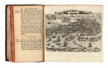  Alexandre Rogissart, Havard (Abb) : Les delices de l'Italie, contenant une description exacte du Pas, des principales villes, de toutesa les Antiquitez [...]. Tome premier (-quatrieme).  - Asta Libri & Grafica - Libreria Antiquaria Gonnelli - Casa d'Aste - Gonnelli Casa d'Aste