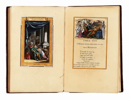 La Fontaine Jean (de) : Fables choisies mises en vers [...]. Nouvelle édition gravée en taille-douce. Les figures par le S.r Fessard [...]. Tome premier (-III). Letteratura straniera, Figurato, Letteratura, Collezionismo e Bibliografia  Étienne Fessard  - Auction Books & Graphics - Libreria Antiquaria Gonnelli - Casa d'Aste - Gonnelli Casa d'Aste