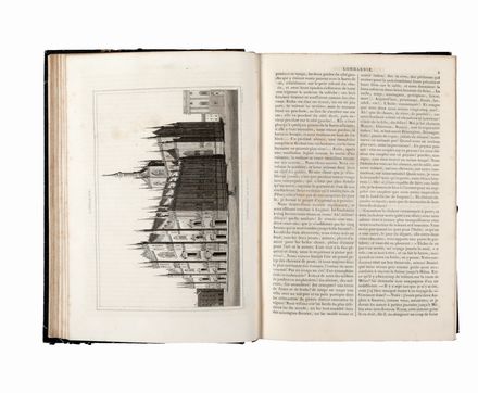  Norvins Jacques (de) : L'Italie pittoresque [...]. Gravures sur acier d'après les dessins de madame D'Haubecourt-Lescot, de Mm. le Comte de Forbin, Granet, Deveria...  - Asta Libri & Grafica - Libreria Antiquaria Gonnelli - Casa d'Aste - Gonnelli Casa d'Aste