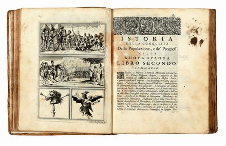  Solis y Rivadeneyra Antonio (de) : Istoria della conquista del Messico della popolazione, e de' progressi nell'America Settentrionale conosciuta sotto nome di Nuova Spagna... Americana, Storia, Geografia e viaggi, Storia, Diritto e Politica, Storia, Diritto e Politica  Alessandro Dalla Via  ( - 1724), Isabella Piccini  (1646 - 1734), Filippo Corsini  - Auction Books & Graphics - Libreria Antiquaria Gonnelli - Casa d'Aste - Gonnelli Casa d'Aste