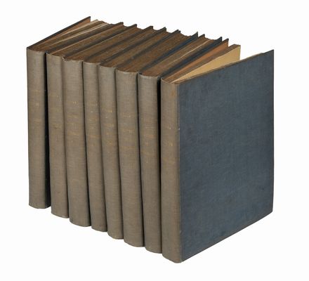  Bode Wilhelm : L'oeuvre complet de Rembrandt.  Réproduction par l'héliogravure de tous le tableaux du maître accompagnée de leur histoire, de leur déscription et d'une étude biographique et critique. Volume 1 (-8).  Rembrandt Harmenszoon van Rijn  (Leida,, 1606 - Amsterdam,, 1669)  - Asta Libri & Grafica - Libreria Antiquaria Gonnelli - Casa d'Aste - Gonnelli Casa d'Aste