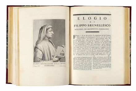 Serie degli uomini i piu illustri nella pittura, scultura, e architettura con i loro elogi, e ritratti incisi in rame cominciando dalla sua prima restaurazione fino ai tempi presenti tomo primo (-duodecimo). Biografia, Arte, Figurato, Scultura, Pittura, Architettura, Storia, Diritto e Politica, Collezionismo e Bibliografia, Arte, Arte  Santi Pacini, Ignazio Enrico Hugford, Giovanni Battista Cecchi  (Firenze, ), Giorgio Vasari  (Arezzo, 1511 - Firenze, 1574)  - Auction Books & Graphics - Libreria Antiquaria Gonnelli - Casa d'Aste - Gonnelli Casa d'Aste