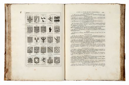  Ginanni Marco Antonio : L'arte del Blasone dichiarata per alfabeto. Con le figure necessarie per la intelligenza de' termini in molte tavole impresse in rame...  - Asta Libri & Grafica - Libreria Antiquaria Gonnelli - Casa d'Aste - Gonnelli Casa d'Aste