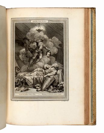  Tasso Torquato : La Gerusalemme liberata [...]. Seconda edizione, coi rami della edizione di Monsieur. Tomo primo (-secondo).  Charles Nicolas Cochin  (1715 - 1790)  - Asta Libri & Grafica - Libreria Antiquaria Gonnelli - Casa d'Aste - Gonnelli Casa d'Aste