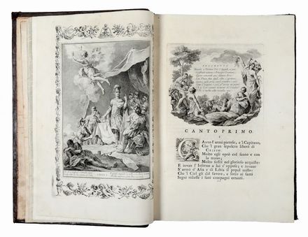  Tasso Torquato : La Gerusalemme liberata di Torquato Tasso con le figure di Giambatista Piazzetta alla sacra real maestà di Maria Teresa d'Austria... Letteratura italiana, Figurato, Letteratura, Collezionismo e Bibliografia  Giovanni Battista Piazzetta  (Venezia, 1683 - 1754)  - Auction Books & Graphics - Libreria Antiquaria Gonnelli - Casa d'Aste - Gonnelli Casa d'Aste