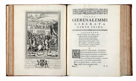  Tasso Torquato : La Gerusalemme liberata. Letteratura italiana, Figurato, Letteratura, Collezionismo e Bibliografia  Girolamo Scotto  ( - 1878), Gaspero Martellini  (Firenze, 1785 - 1857), Francesco Sabatelli  (Firenze, 1803 - Milano, 1829), Raffaello Morghen  (1761 - 1833)  - Auction Books & Graphics - Libreria Antiquaria Gonnelli - Casa d'Aste - Gonnelli Casa d'Aste