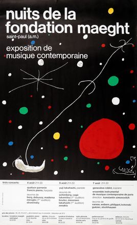  Joan Miró  (Montroig, 1893 - Palma di Majorca, 1983) : Lotto composto di 14 litografie.  - Asta Libri & Grafica - Libreria Antiquaria Gonnelli - Casa d'Aste - Gonnelli Casa d'Aste