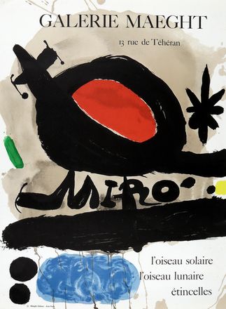  Joan Miró  (Montroig, 1893 - Palma di Majorca, 1983) : Lotto composto di 14 litografie.  - Asta Libri & Grafica - Libreria Antiquaria Gonnelli - Casa d'Aste - Gonnelli Casa d'Aste