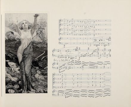  Max Klinger  (Lipsia, 1857 - Grossjena, 1920) : Brahms-Phantasie.  - Asta Libri & Grafica - Libreria Antiquaria Gonnelli - Casa d'Aste - Gonnelli Casa d'Aste