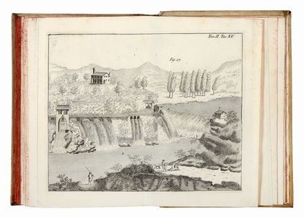 Raccolta d'autori che trattano del moto dell'acque [...]. Tomo primo (-nono, ed ultimo).  Giovanni Alfonso Borelli  (Napoli (o Messin&agrave;), 1608 - Roma, 1679), Bernardo Castelli, Galileo Galilei  (1564 - 1642), Vincenzo Viviani, Giovanni Domenico Cassini  (Perinaldo, 1625 - Parigi, 1712)  - Asta Libri & Grafica - Libreria Antiquaria Gonnelli - Casa d'Aste - Gonnelli Casa d'Aste