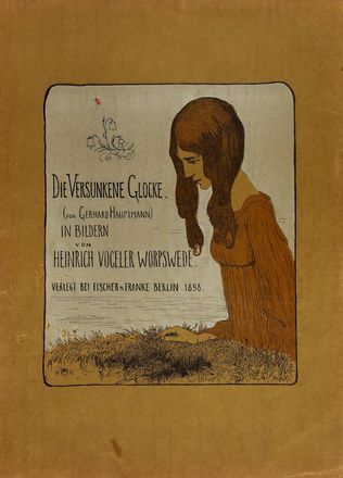  Heinrich Vogeler  (Brema, 1872 - Kasachstan, 1942) : Die versunkene Glocke (von Gerhard Hauptmann). In Bildern von Heinrich Vogeler Worpswede.  - Auction Books & Graphics - Libreria Antiquaria Gonnelli - Casa d'Aste - Gonnelli Casa d'Aste