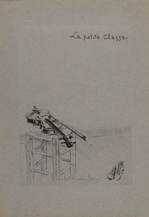  Louis Legrand  (Digione, 1863 - Livry-Gargan, Seine-et-Oise, 1951) : La petite classe.  - Asta Libri & Grafica - Libreria Antiquaria Gonnelli - Casa d'Aste - Gonnelli Casa d'Aste