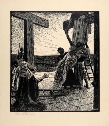  Hans Lietzmann  (Berlino, 1872 - Torbole/Tn, 1955) : Das Leiden unseres Herrn Jesu Christi.  - Auction Books & Graphics - Libreria Antiquaria Gonnelli - Casa d'Aste - Gonnelli Casa d'Aste