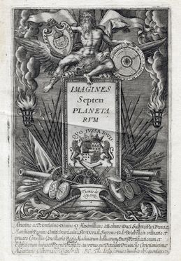  Henri Le Roy  (Rotterdam, 1579 - attivo in Francia fino al, 1652) : Imagines Septem Planetarum quo iussa Iovis.  - Auction Books & Graphics - Libreria Antiquaria Gonnelli - Casa d'Aste - Gonnelli Casa d'Aste