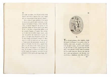  Bettinelli Saverio (abate) : Lettere su le belle arti publicate nelle nozze Barbarigo-Pisani. Letteratura  - Auction Books & Graphics - Libreria Antiquaria Gonnelli - Casa d'Aste - Gonnelli Casa d'Aste