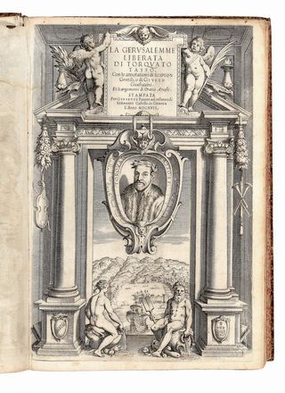  Tasso Torquato : La Gerusalemme liberata [...]. Con le annotationi di Scipion Gentili, e di Giulio Guastavini, et li argomenti di Oratio Ariosti.  Scipione Gentili, Giulio Guastavini, Bernardo Castello  - Asta Libri & Grafica - Libreria Antiquaria Gonnelli - Casa d'Aste - Gonnelli Casa d'Aste